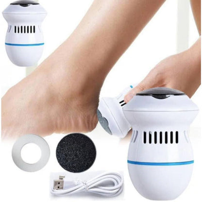 Removedor de Callos Eléctrico Recargable — Pies Suaves al Instante sin Esfuerzo — SoftFeet™ — ✨🦶⚡