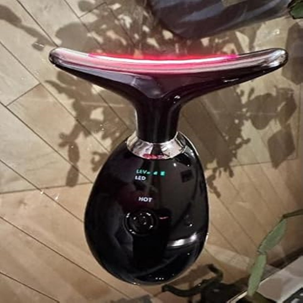 Masajeador Facial Reductor 5 en 1 con Tecnología de Microvibración — Tonifica, Reafirma y Moldea tu Rostro sin Dolor — FaceSculpt™ — 💆‍♀️✨🌸