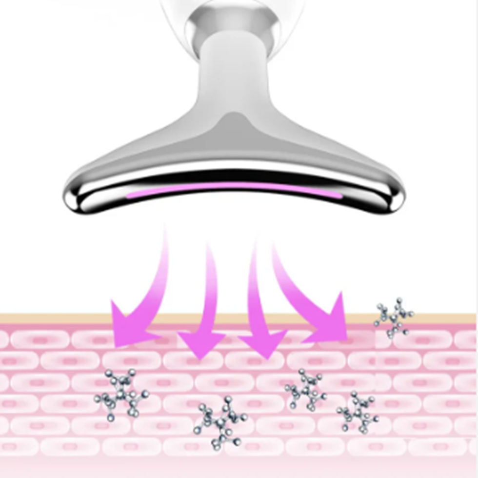 Masajeador Facial Reductor 5 en 1 con Tecnología de Microvibración — Tonifica, Reafirma y Moldea tu Rostro sin Dolor — FaceSculpt™ — 💆‍♀️✨🌸