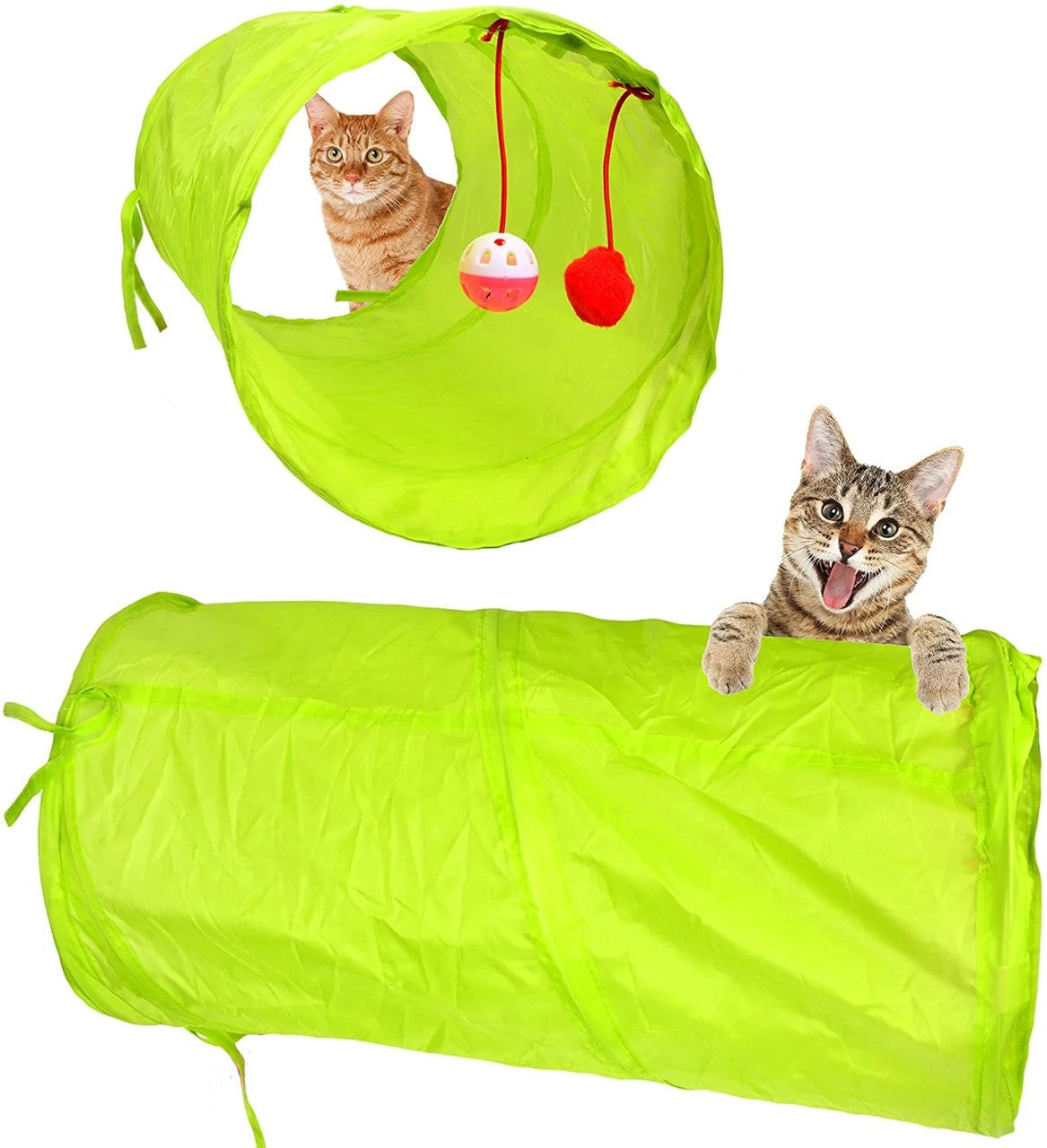 Tunel Interactivo Plegable Para Gatos