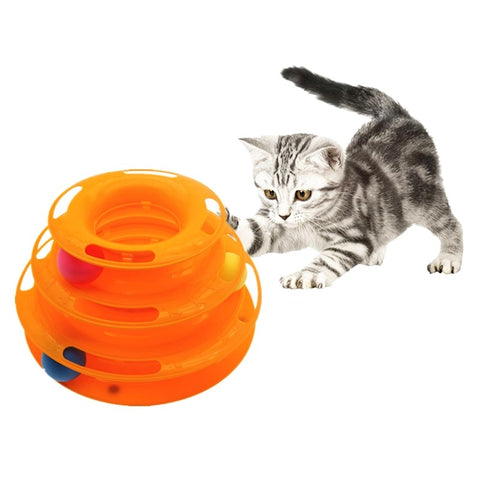 Three Levels Tower Cat Toy
