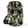 Pet Dog Carrier Backpack Mesh Camouflage Outdoor Travel.