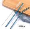 Reusable Environmentally Friendly Stainless Steel Straws