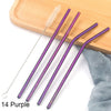 Reusable Environmentally Friendly Stainless Steel Straws